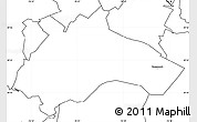 Blank Simple Map of ZIP code 21227