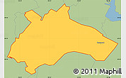 Savanna Style Simple Map of ZIP code 21227
