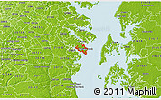 Physical 3D Map of ZIP code 21403