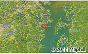 Satellite 3D Map of ZIP code 21403