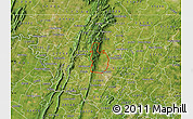 Satellite Map of ZIP code 21702