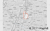 Silver Style Map of ZIP code 21702