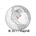Outline Map of ZIP Code 21702