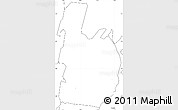 Blank Simple Map of ZIP code 21702