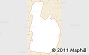 Classic Style Simple Map of ZIP code 21702