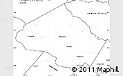 Blank Simple Map of Montgomery County