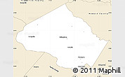 Classic Style Simple Map of Montgomery County