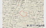 Shaded Relief Map of ZIP code 01223
