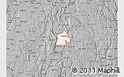 Gray Map of ZIP code 01257