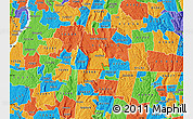 Political Map of ZIP code 01257
