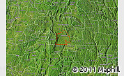 Satellite Map of ZIP code 01257