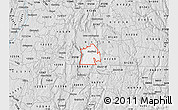 Silver Style Map of ZIP code 01257