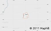 Silver Style Map of ZIP code 01257, single color outside
