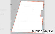 Gray Simple Map of ZIP code 01267