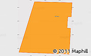 Political Simple Map of ZIP code 01267, cropped outside