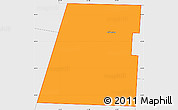 Political Simple Map of ZIP code 01267, single color outside, borders and labels