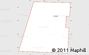 Silver Style Simple Map of ZIP code 01267