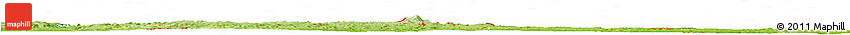 Physical Horizon Map of ZIP Codes Starting with 015