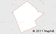 Silver Style Simple Map of ZIP code 01543