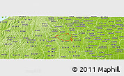 Physical Panoramic Map of ZIP code 01590