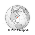 Outline Map of ZIP Code 01778