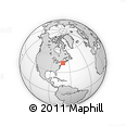 Outline Map of ZIP Codes Starting with 019