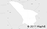 Silver Style Simple Map of ZIP code 01921