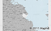 Gray Map of ZIP code 02332