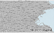 Gray 3D Map of ZIP code 02476