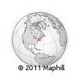 Outline Map of ZIP Code 02568