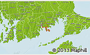 Physical 3D Map of ZIP code 02719