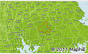 Physical 3D Map of ZIP code 02780