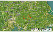 Satellite 3D Map of ZIP code 02780