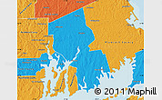 Political Map of Bristol County