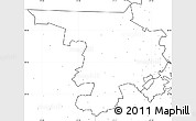 Blank Simple Map of Middlesex County, no labels
