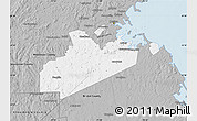 Gray Map of Norfolk County