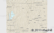 Shaded Relief 3D Map of Worcester County