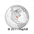 Outline Map of ZIP Code 48006