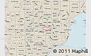 Classic Style Map of ZIP code 48073