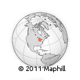 Outline Map of ZIP Code 48073