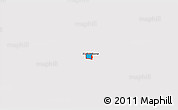 Political 3D Map of ZIP code 48081, cropped outside