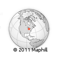 Outline Map of ZIP Code 48101