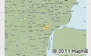 Savanna Style Map of ZIP code 48126