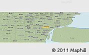 Savanna Style Panoramic Map of ZIP code 48126