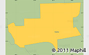 Savanna Style Simple Map of ZIP code 48126