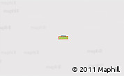 Physical 3D Map of ZIP code 48184, cropped outside