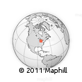 Outline Map of ZIP Code 48201