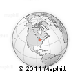 Outline Map of ZIP Code 48211
