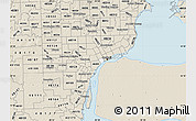 Classic Style Map of ZIP code 48216