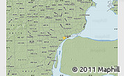 Savanna Style Map of ZIP code 48216